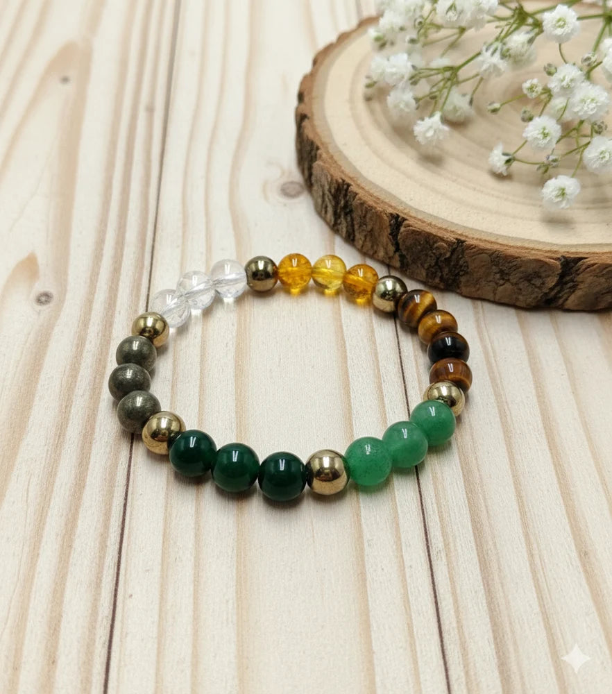 Money Magnetic Crystal Bracelet ( Dhanyog Bracelet )