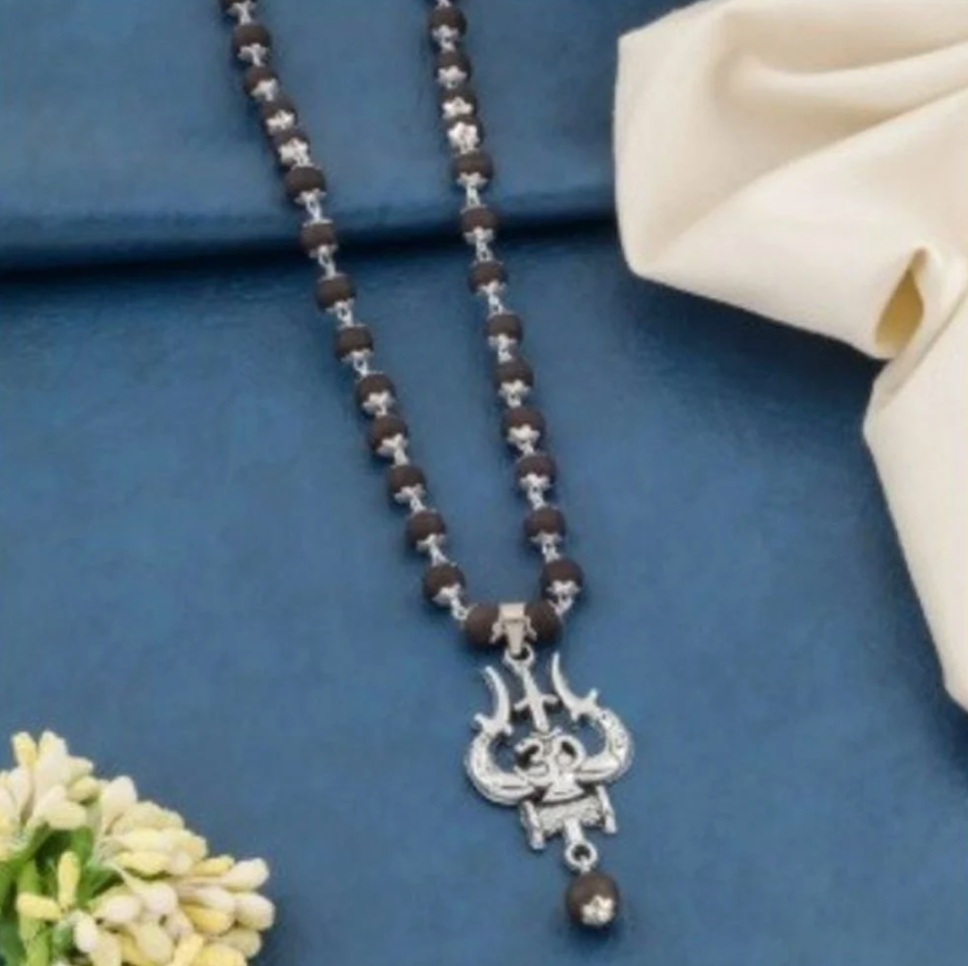 Karungali Mala with Trishul