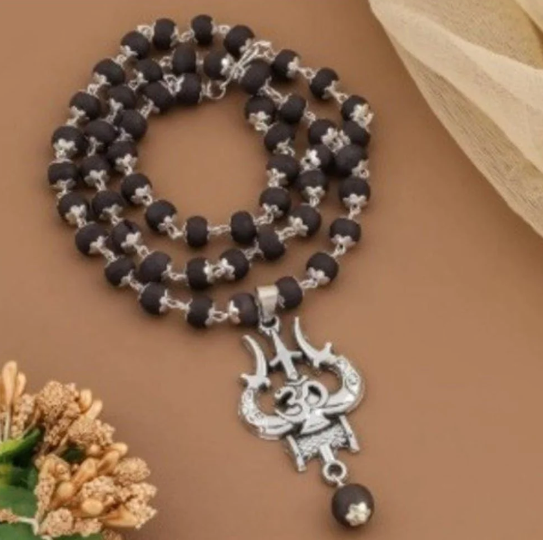 Karungali Mala with Trishul