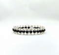 Karungali Silver Plated Bracelet