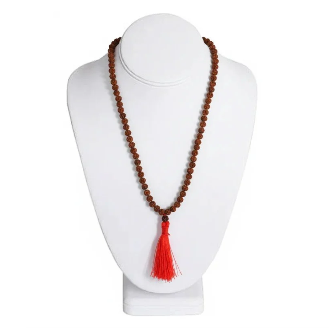 Indonesian 5 Mukhi Rudraksha Mala