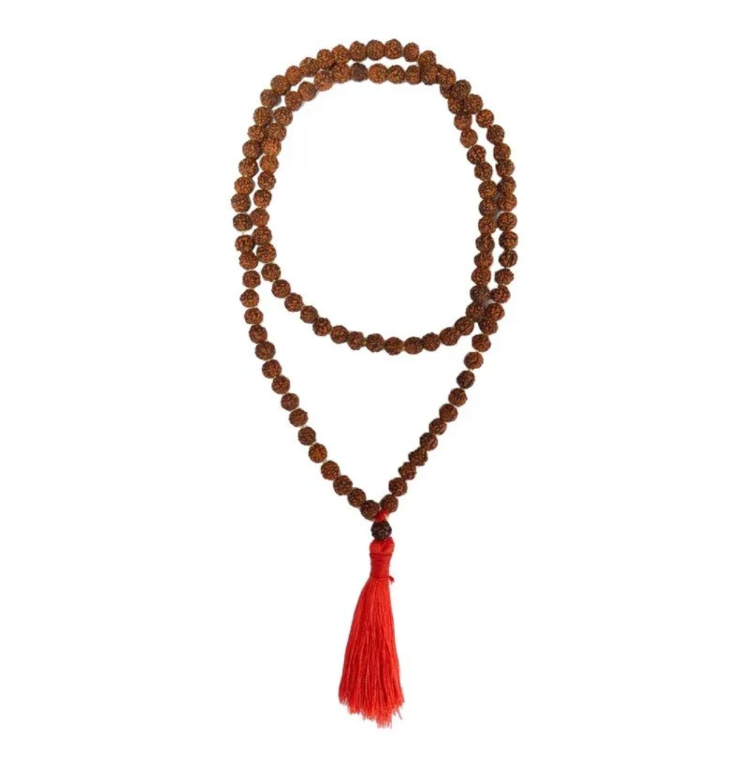 Indonesian 5 Mukhi Rudraksha Mala