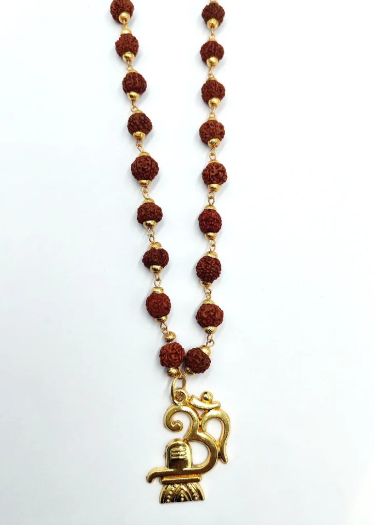 Rudraksha om shivling mala