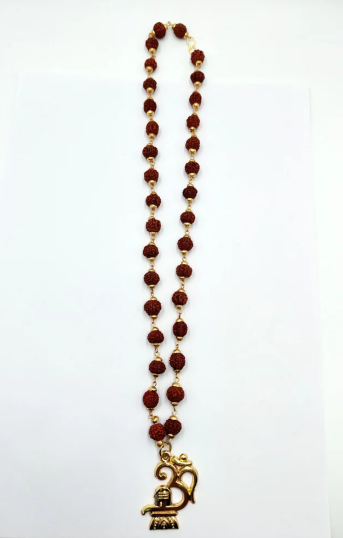 Rudraksha om shivling mala