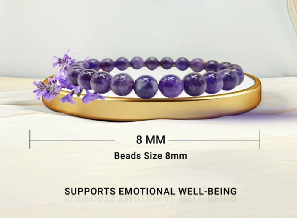 Amethyst Crystal Bracelet