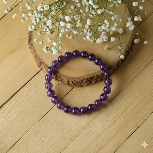 Amethyst Crystal Bracelet