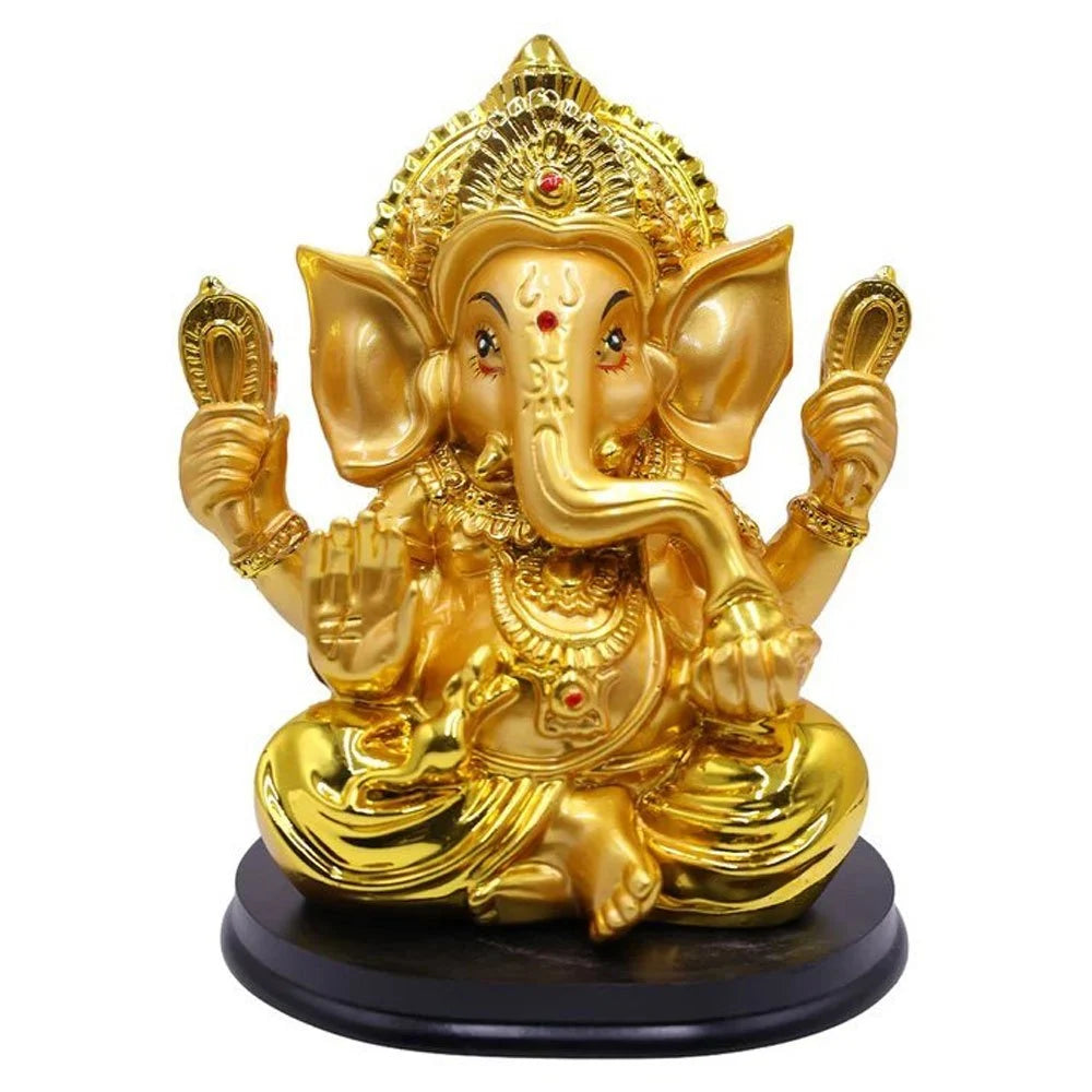 Big Size Golden Ganesh Statue