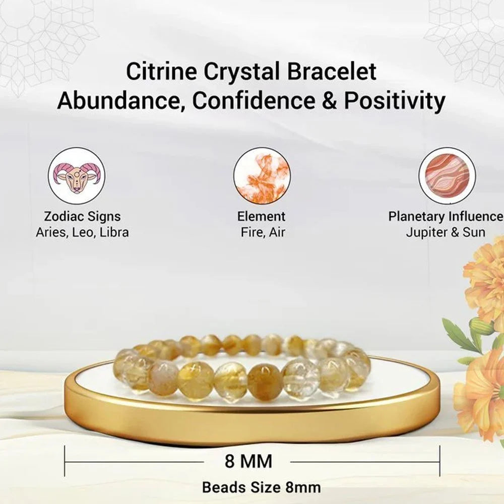 Citrine Healing crystal Bracelet