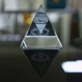 Clear Crystal Pyramid