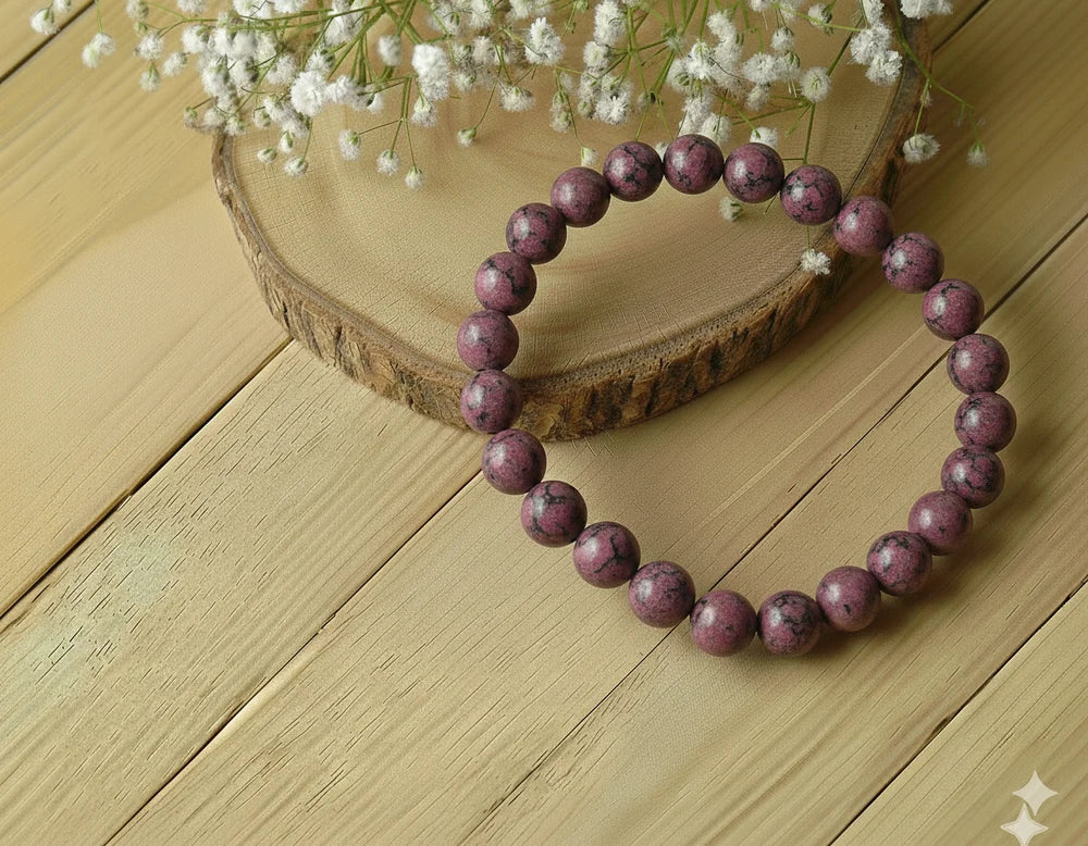Rhodonite Healing Crystal Bracelet