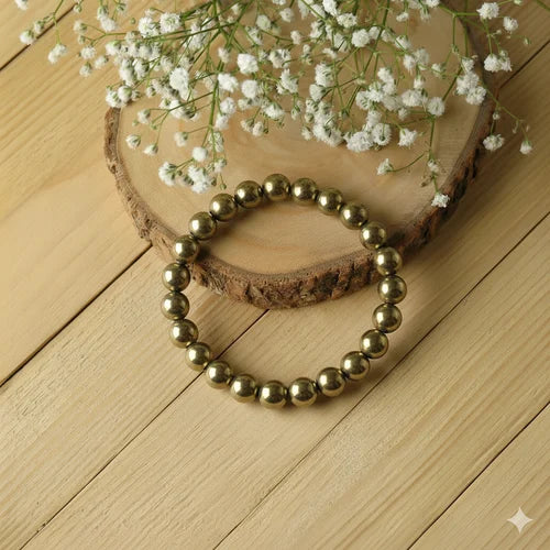Golden Hematite Crystal Bracelet