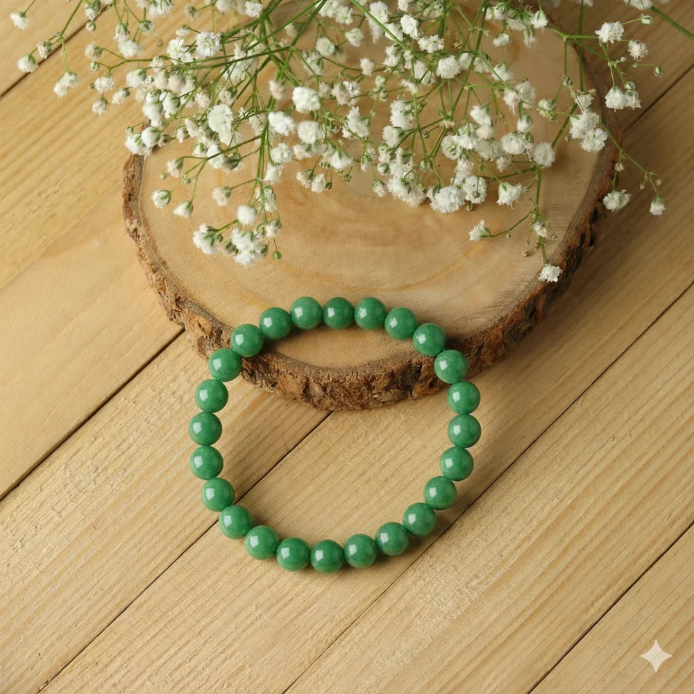 Green Jade Healing Crystal Bracelet