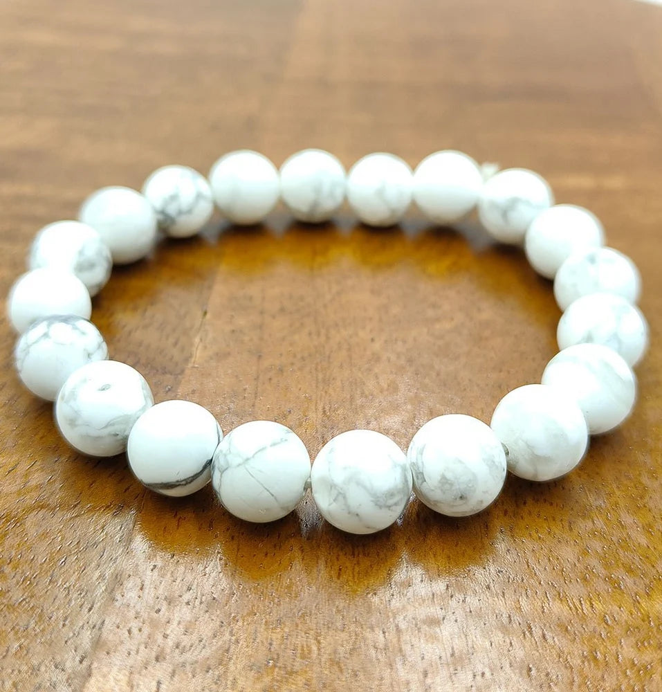 Howlite Healing Crystal Bracelet
