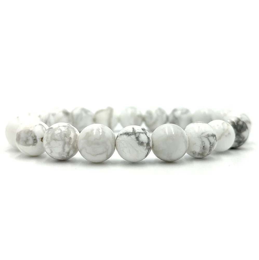 Howlite Healing Crystal Bracelet