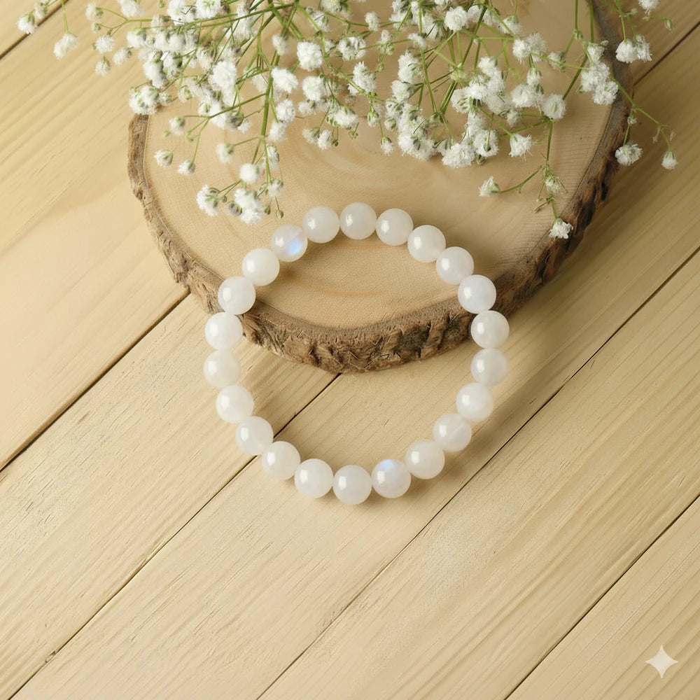Moonstone Crystals bracelet