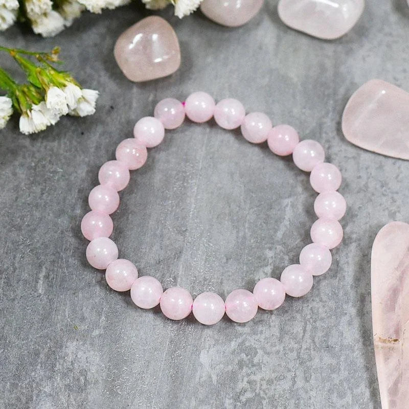 Rose Quartz Stone Bracelet