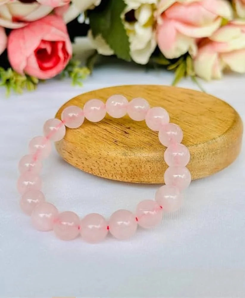 Rose Quartz Stone Bracelet