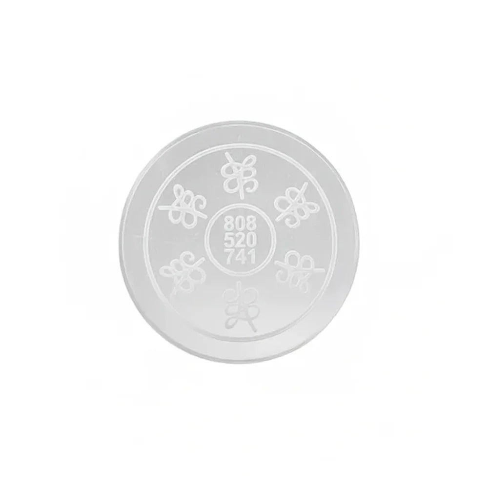 Zibu symbol selenite plate