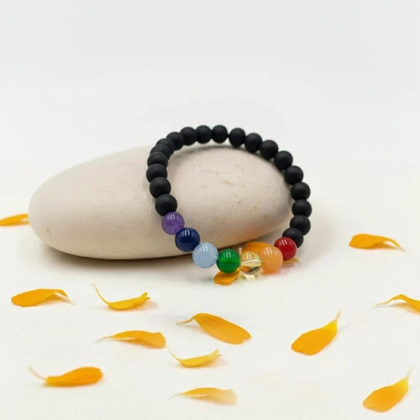 seven chakra karungli bracelet