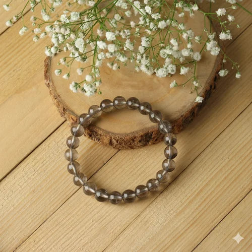 Smoky Quartz Healing crystal Bracelet 8 Mm