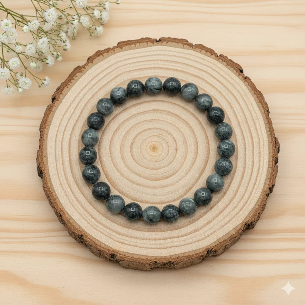 Snowflake Obsidian Crystal Bracelet