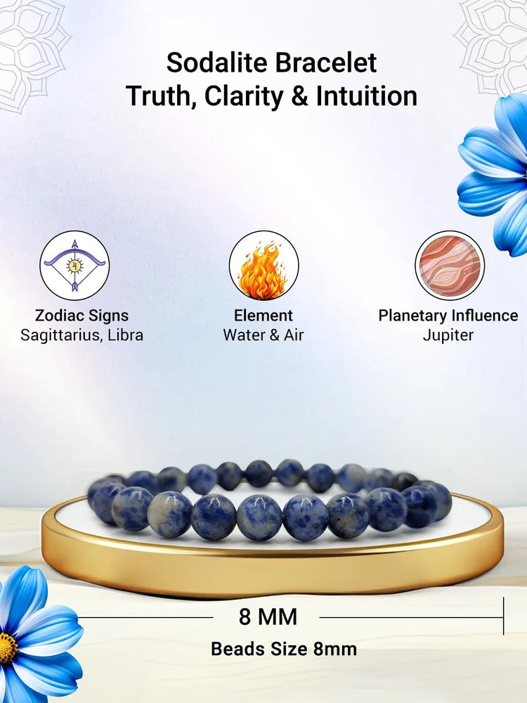 Sodalite Healing Crystal Bracelet