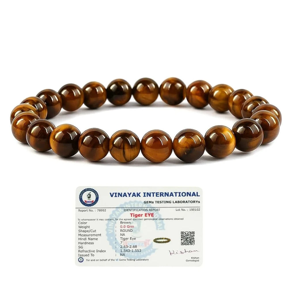 Tiger Eye Healing Crystal Bracelet